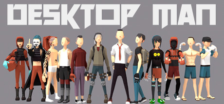桌面猛男+桌面萌娘系列/Desktop Man-资源网